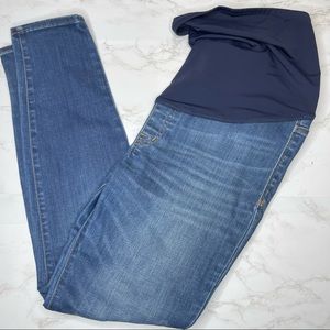 Madewell Maternity Over-the-Belly Skinny Jeans sz 30 EUC